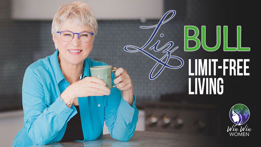 Logo and photo of Liz Bull  for Limit Free Living 